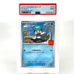 PSA 9 Pokemon Card Quaxly 019/M-P McDonalds Promo Japanese Karte [9] - Image 1