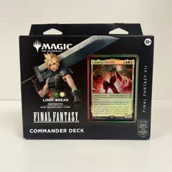 Magic The Gathering Final Fantasy VII Commander Deck Limit Break MTG - Sealed - Image 1