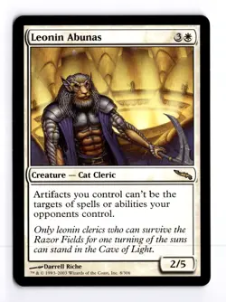 Leonin Abunas 8 Mirrodin R MTG LP - Image 1