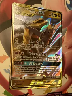 Pokemon Trading Card Basic Tag Team Garchomp & Giratina GX 146/236 Holo - Image 2