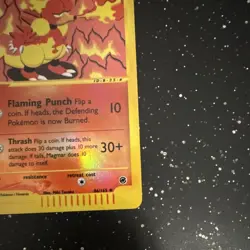Magmar 086/165 Expedition Base Set Uncommon Reverse Holo Pokemon TCG - Image 5