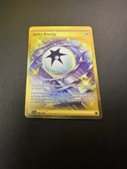Spiky Energy 190/159 Journey Together Gold Hyper Rare Pokemon NM - Image 1