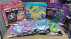 POKEMON ASCENDED HEROES ETB + (2) TECH STICKERS + (3) PRISMATIC TECH STICKERS - Image 1