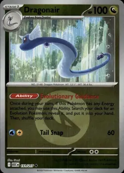 Dragonair (Energy Symbol) 151/217 Reverse Holo Pokemon TCG NM ASC - Image 1