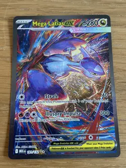 Pokemon TCG - Mega Latios Ex SIR 181/132 Mega Evolutions NM/M - Image 1