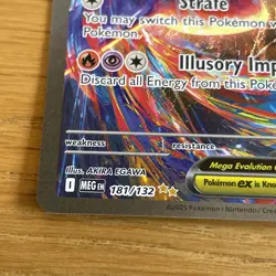 Pokemon TCG - Mega Latios Ex SIR 181/132 Mega Evolutions NM/M - Image 3