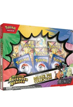 Pokemon TCG: Mega Evolution-Ascended Heroes First Partners Deluxe Pin Collection - Image 1
