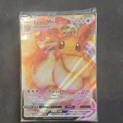 Pokemon Eevee VMAX Promo SWSH087 Full Art Holo 300 HP Vmax (English) - Image 1