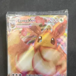 Pokemon Eevee VMAX Promo SWSH087 Full Art Holo 300 HP Vmax (English) - Image 2