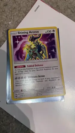 Pokemon Shining Arceus Shiny Holo Rare Shining Legends 57/73 130 HP - Image 1
