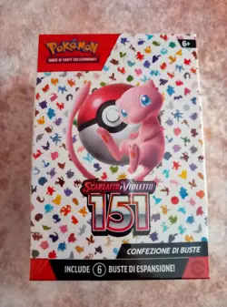 POKEMON 5 BOOSTER BOX ITA. 151 - EVOLUZIONI - CHARIZARD - VENUSAUR - LUCARIO - Image 2