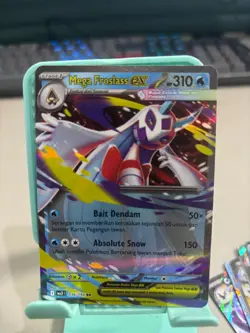 Mega Froslass EX 036/193 RR Holo Pokemon Evolution Dreams Indonesia - Image 1