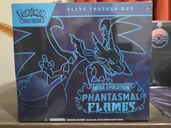 Pokemon TCG Phantasmal Flames Elite Trainer Box Factory Sealed - Image 1