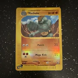 Machoke 085/165 Expedition Base Set Reverse Holo Pokemon TCG - Image 1