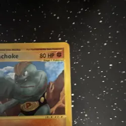 Machoke 085/165 Expedition Base Set Reverse Holo Pokemon TCG - Image 3