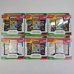 Pokemon TCG First Partner Illustration Collection Series 1 New Sealed LOT 6 - Image 1