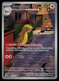 Gumshoos 153/132 - Pokemon Mega Evolution - Illustration Rare (NM) - Image 1