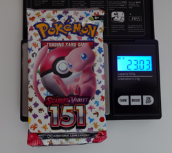 Pokemon TCG 151 Sealed Booster Pack - Heavy Weight 23.03g 23.03 Grams - Image 1