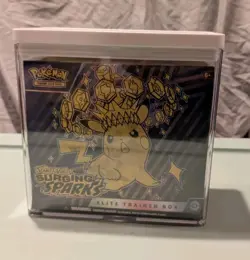 Pokemon TCG Surging Sparks ETB With Case Brand NEW FACTORY SEALED - Image 1