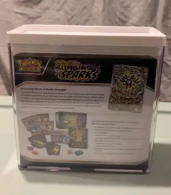 Pokemon TCG Surging Sparks ETB With Case Brand NEW FACTORY SEALED - Image 2