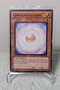 Consecrated Light SDLS-EN022 Yugioh Common 1st Edition NM - Image 1