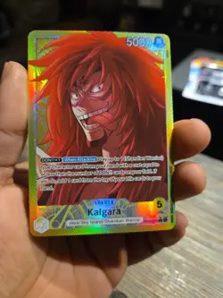 Kalgara Alt Art L Leader GOLD OP08-098 - Two Legends One Piece TCG English NM - Image 2