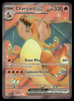 Pokemon Cards Charizard ex 183/165 151 Ultra Rare NM - Image 1