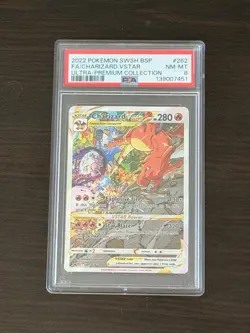Charizard VSTAR SWSH262 SWSH: Sword & Shield Promo Cards Holo NM-MT PSA 8 - Image 1