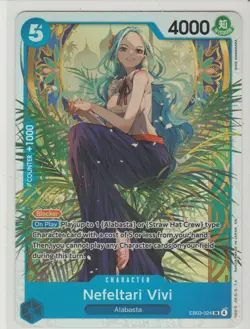 Nefeltari Vivi - Super Rare One Piece Card EB03-024 SR - Image 1