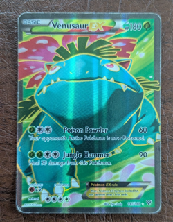 Pokemon TCG Venusaur EX 141/146 XY Base Set Ultra Rare Full Art Holo Card - Image 1