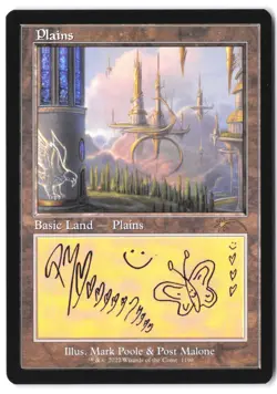 Plains (Post Malone) #1190 SLD MTG NM - Image 1