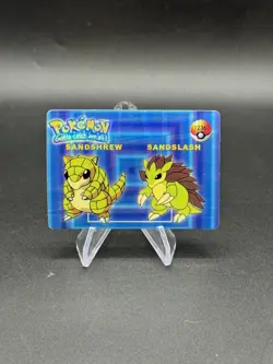 Sandshrew Holo Pokemon Vintage Pocket Monsters Vending Prism Sticker 1236 - Image 1