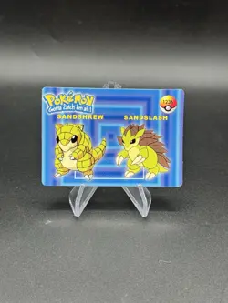 Sandshrew Holo Pokemon Vintage Pocket Monsters Vending Prism Sticker 1236 - Image 2