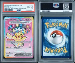 2026 POKEMON ASC EN-ASCENDED HEROES SPECIAL ILLUSTRATION RARE PIKACHU EX PSA 10 - Image 3