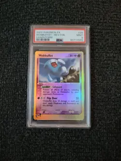 Pokemon EX Sandstorm Reverse Holo Wobbuffet eReader 26/100 - PSA 9! PK449 - Image 1