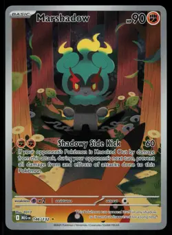 Marshadow 146/132 - Pokemon Mega Evolution - Illustration Rare (NM) - Image 1