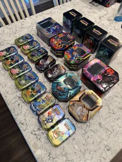 Empty Pokemon Tin Lot - Image 2