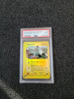Pokemon Skyridge Set Reverse Holo Magnemite eReader 76/144 - PSA 9! PK483 - Image 1