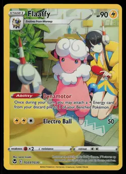 Flaaffy TG03/TG30 - Pokemon Silver Tempest Trainer Gallery - Holo Rare (NM) - Image 1