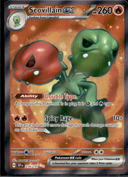 2024 Pokemon SV Surging Sparks SSP EN Scovillain Ex #216/191 - Image 1