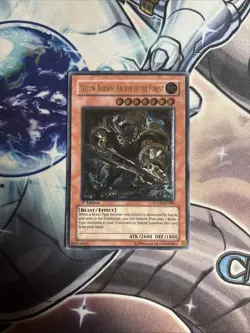 (YVH) Yugioh! Yellow Baboon, Archer of the Forest - SOVR-EN084 Ultimate 1st VLP - Image 1