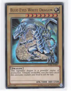2020 Blue-Eyes White Dragon Ultra Rare Structure Deck: Saga of Blue-Eyes White D - Image 1