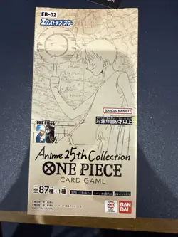 Japanese EB-02 Booster Box One Piece TCG Anime 25th Collection - US SELLER - Image 1