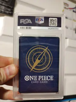 2023 ONE PIECE OP05-AWAKENING OF THE NEW ERA ALTERNATE ART MONKEY D. LUFFY PSA 9 - Image 3