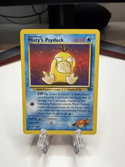 Pokemon TCG Mistys Psyduck 90/132 Gym Challenge Vintage 2000 Card (2) - Image 1