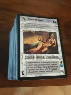 Star Wars CCG Jabba's Palace Complete Set Near Mint 180 Cards - Image 1