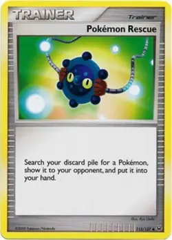 Pokemon Cards Trainer Pokemon Rescue 115/127 EXC - Image 1