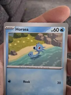 030/182 HORSEA Extreme OC Error PARADOX RIFT POKEMON CARD - Image 3