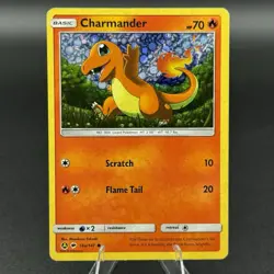 2018 Pokemon Charmander Card 18a/147 Holo Pokemon Card - Image 1
