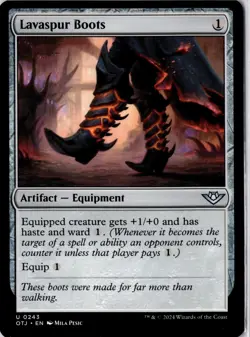 Lavaspur Boots Outlaws of Thunder Junction Regular NM U 0243 - Image 1